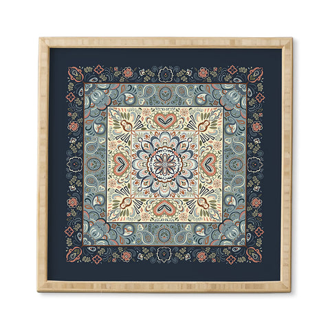 Pimlada Phuapradit Botanic Blue Framed Wall Art