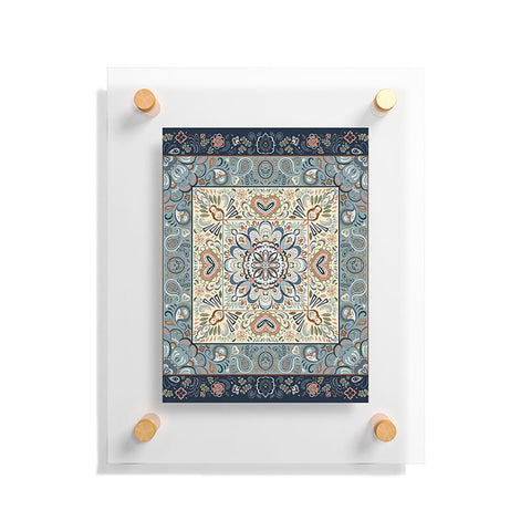 Pimlada Phuapradit Botanic Blue Floating Acrylic Print