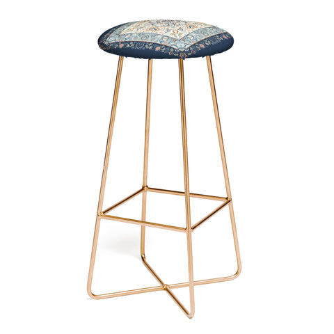 Pimlada Phuapradit Botanic Blue Bar Stool