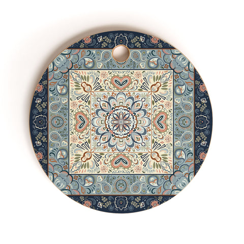 Pimlada Phuapradit Botanic Blue Cutting Board Round