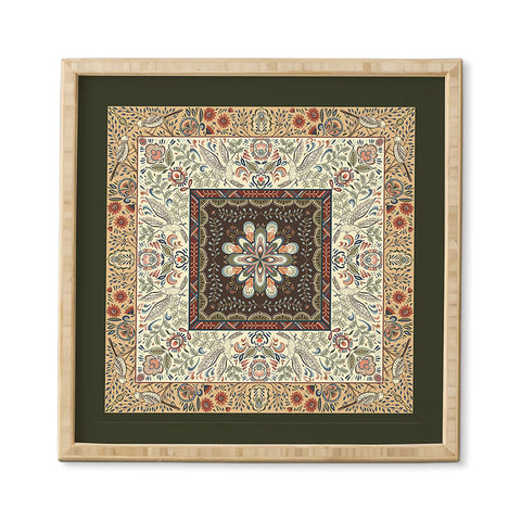 Pimlada Phuapradit botanical bird Framed Wall Art