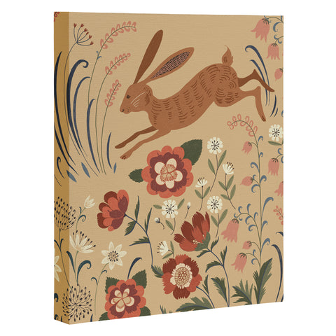 Pimlada Phuapradit brown hare Art Canvas