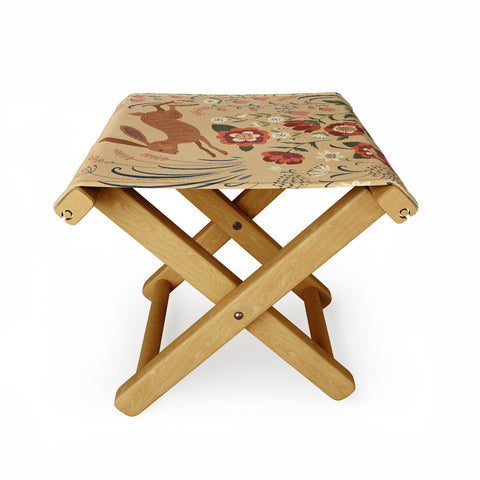 Pimlada Phuapradit brown hare Folding Stool