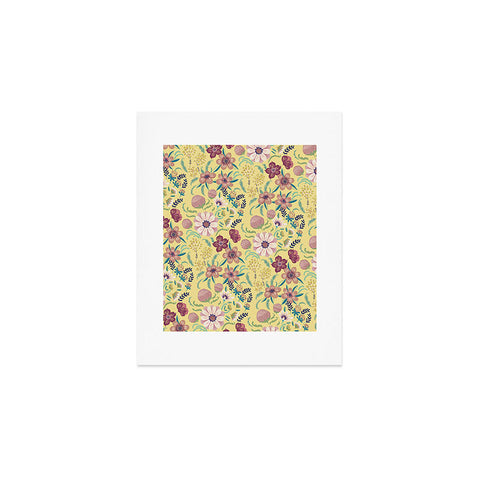 Pimlada Phuapradit Canary Floral Art Print
