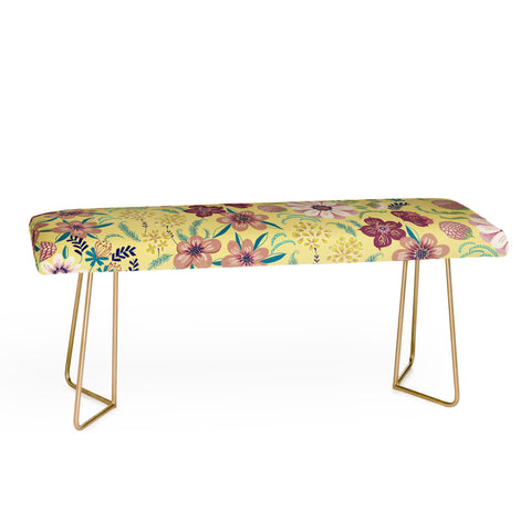 Pimlada Phuapradit Canary Floral Bench