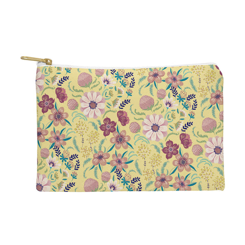 Pimlada Phuapradit Canary Floral Pouch