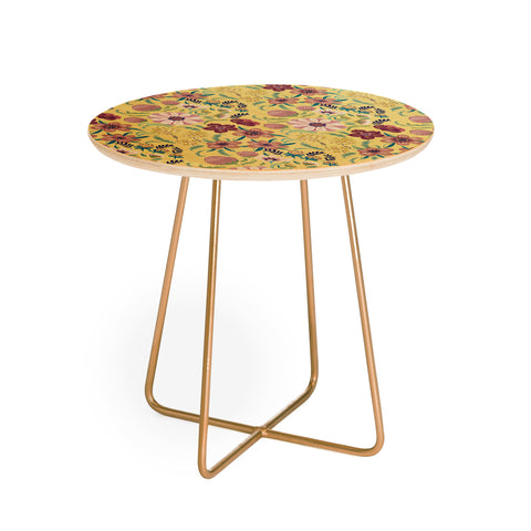 Pimlada Phuapradit Canary Floral Round Side Table