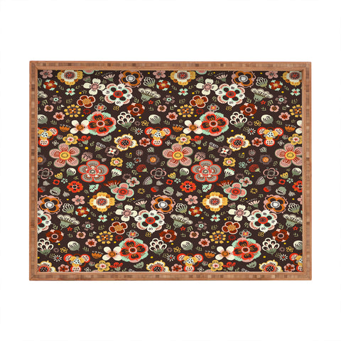 Pimlada Phuapradit Candy Floral Cacao Rectangular Tray
