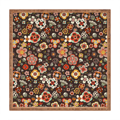 Pimlada Phuapradit Candy Floral Cacao Square Tray