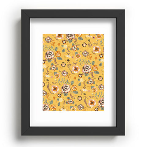 Pimlada Phuapradit Candy Floral Custard Recessed Framing Rectangle