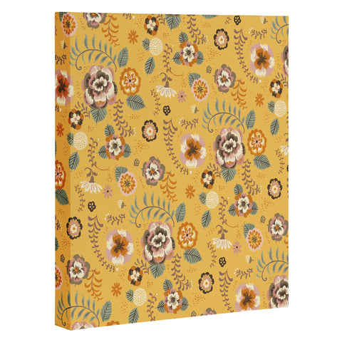 Pimlada Phuapradit Candy Floral Custard Art Canvas