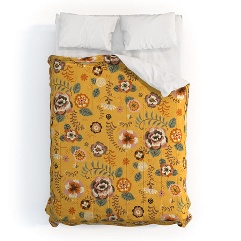Pimlada Phuapradit Candy Floral Custard Comforter