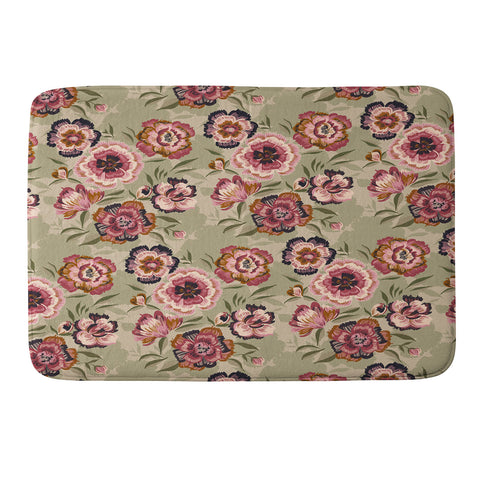 Pimlada Phuapradit Carnation Memory Foam Bath Mat