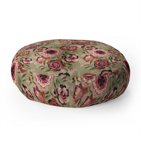 Pimlada Phuapradit Carnation Floor Pillow Round