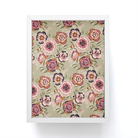 Pimlada Phuapradit Carnation Framed Mini Art Print