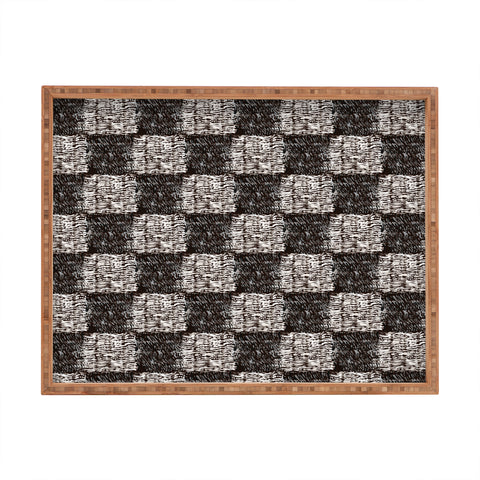 Pimlada Phuapradit Checkerboard Rectangular Tray