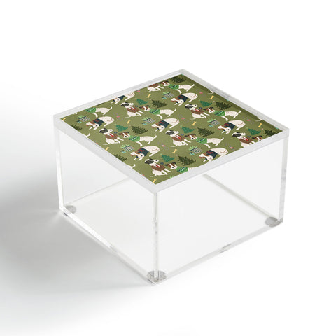 Pimlada Phuapradit Christmas Canine Jack Russell Acrylic Box