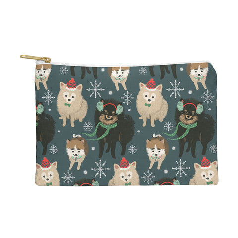 Pimlada Phuapradit Christmas Canine Pomeranian Pouch