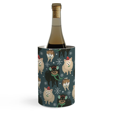 Pimlada Phuapradit Christmas Canine Pomeranian Wine Chiller