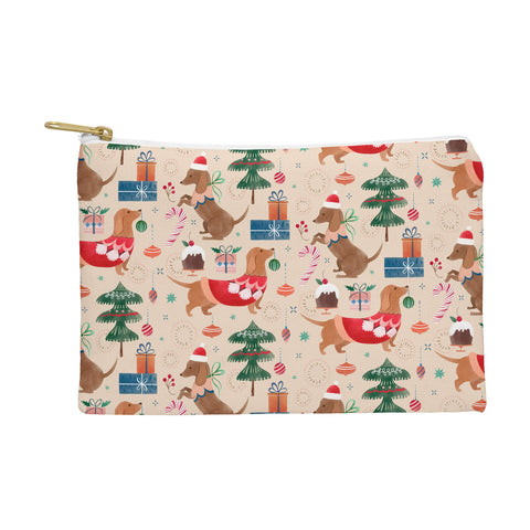 Pimlada Phuapradit Christmas Dachshund Pouch