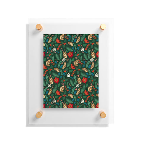 Pimlada Phuapradit Christmas foliage Floating Acrylic Print