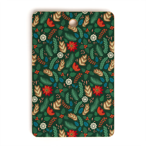 Pimlada Phuapradit Christmas foliage Cutting Board Rectangle