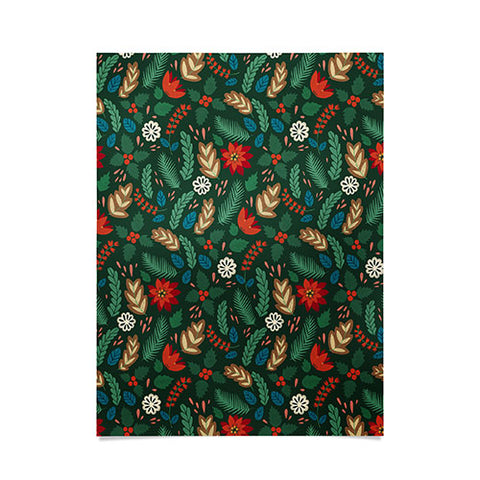 Pimlada Phuapradit Christmas foliage Poster