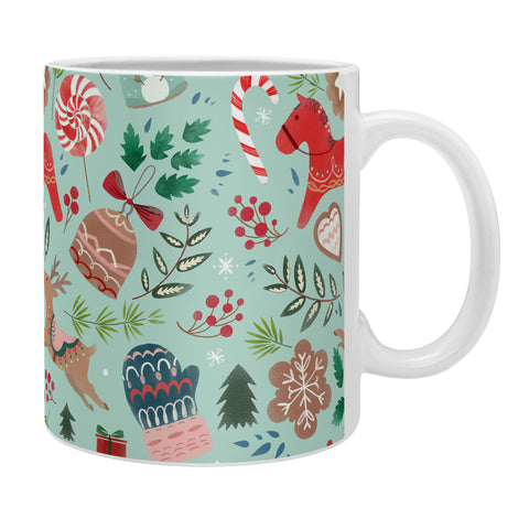 Pimlada Phuapradit Christmas gingerbread Coffee Mug