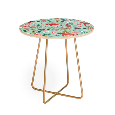 Pimlada Phuapradit Christmas gingerbread Round Side Table