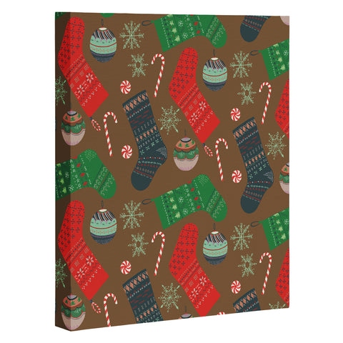 Pimlada Phuapradit Christmas Ornaments Art Canvas