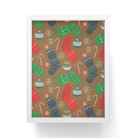 Pimlada Phuapradit Christmas Ornaments Framed Mini Art Print