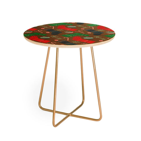 Pimlada Phuapradit Christmas Ornaments Round Side Table