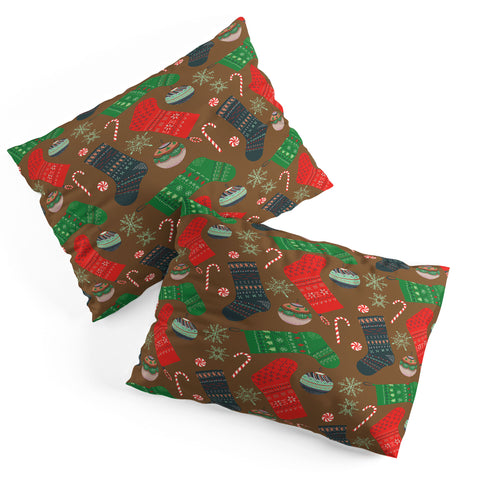 Pimlada Phuapradit Christmas Ornaments Pillow Shams