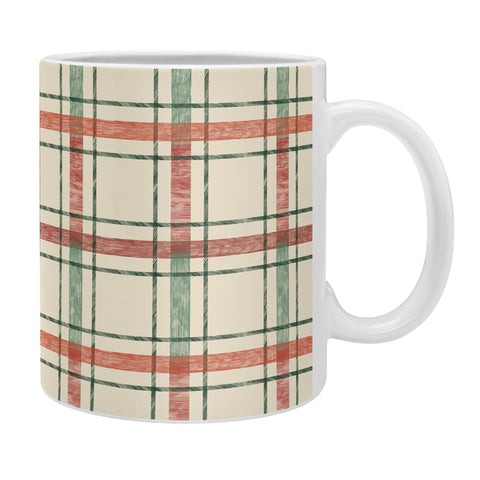 Pimlada Phuapradit Christmas Tartan 2 Coffee Mug