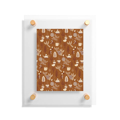 Pimlada Phuapradit Christmas Woods 2 Floating Acrylic Print