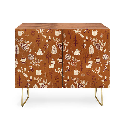 Pimlada Phuapradit Christmas Woods 2 Credenza