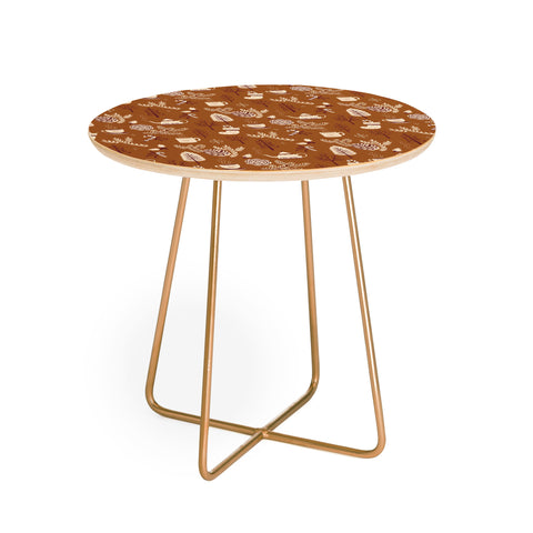 Pimlada Phuapradit Christmas Woods 2 Round Side Table