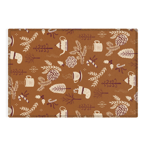 Pimlada Phuapradit Christmas Woods 2 Outdoor Rug