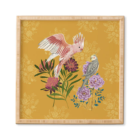 Pimlada Phuapradit Cockatiel And Cockatoo Framed Wall Art