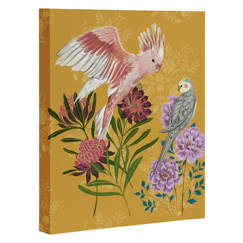 Pimlada Phuapradit Cockatiel And Cockatoo Art Canvas