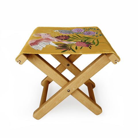 Pimlada Phuapradit Cockatiel And Cockatoo Folding Stool