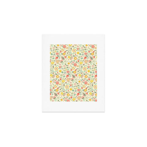 Pimlada Phuapradit Cotton Candy Floral Art Print