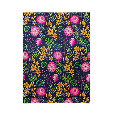 Pimlada Phuapradit Dahlia and fern Poster