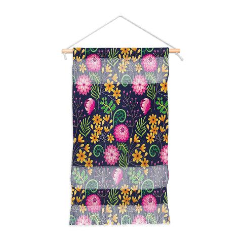Pimlada Phuapradit Dahlia and fern Wall Hanging Portrait