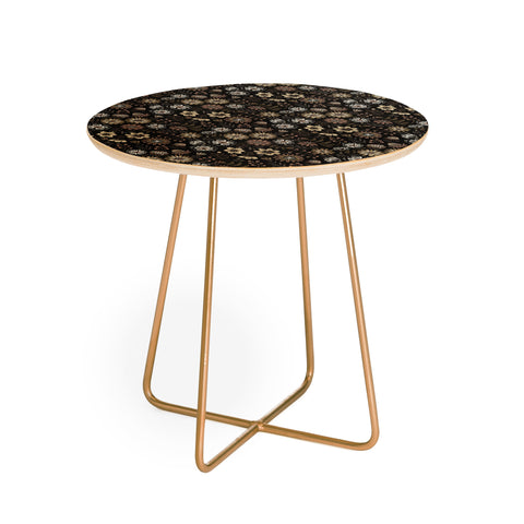 Pimlada Phuapradit Dark Pilosella Round Side Table