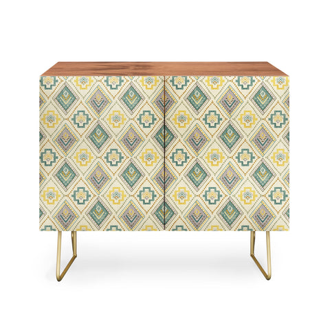 Pimlada Phuapradit Diamond stitch beige Credenza
