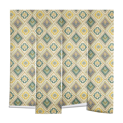 Pimlada Phuapradit Diamond stitch beige Wall Mural