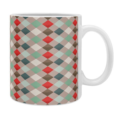 Pimlada Phuapradit Diamond Stripes Coffee Mug