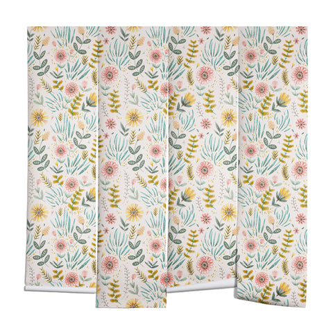 Pimlada Phuapradit Ditsy Floral field Wall Mural