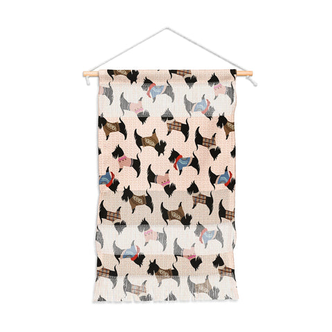 Pimlada Phuapradit Dog Pattern Scottie Wall Hanging Portrait